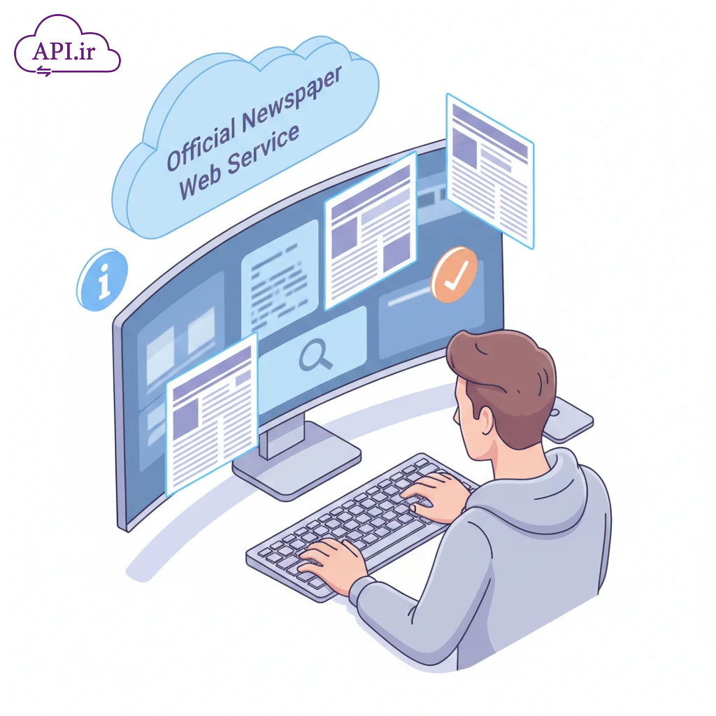وب سرویس و API استعلام آگهی روزنامه رسمی شرکت