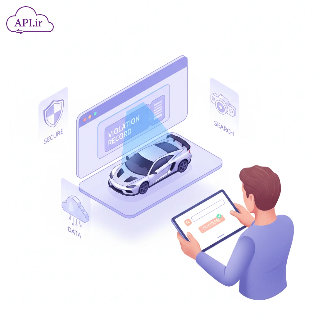 وب سرویس و API استعلام عکس تخلف خودرو