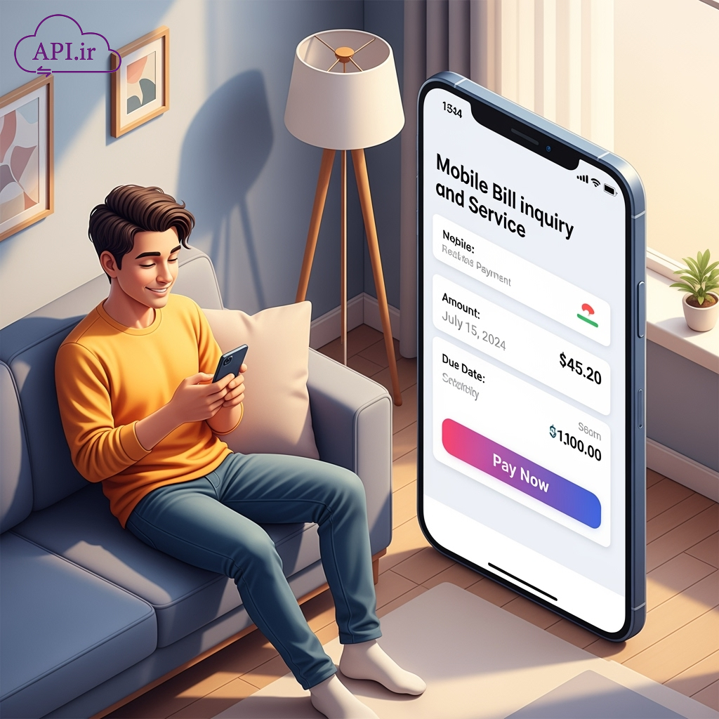 وب سرویس و API استعلام قبض موبایل