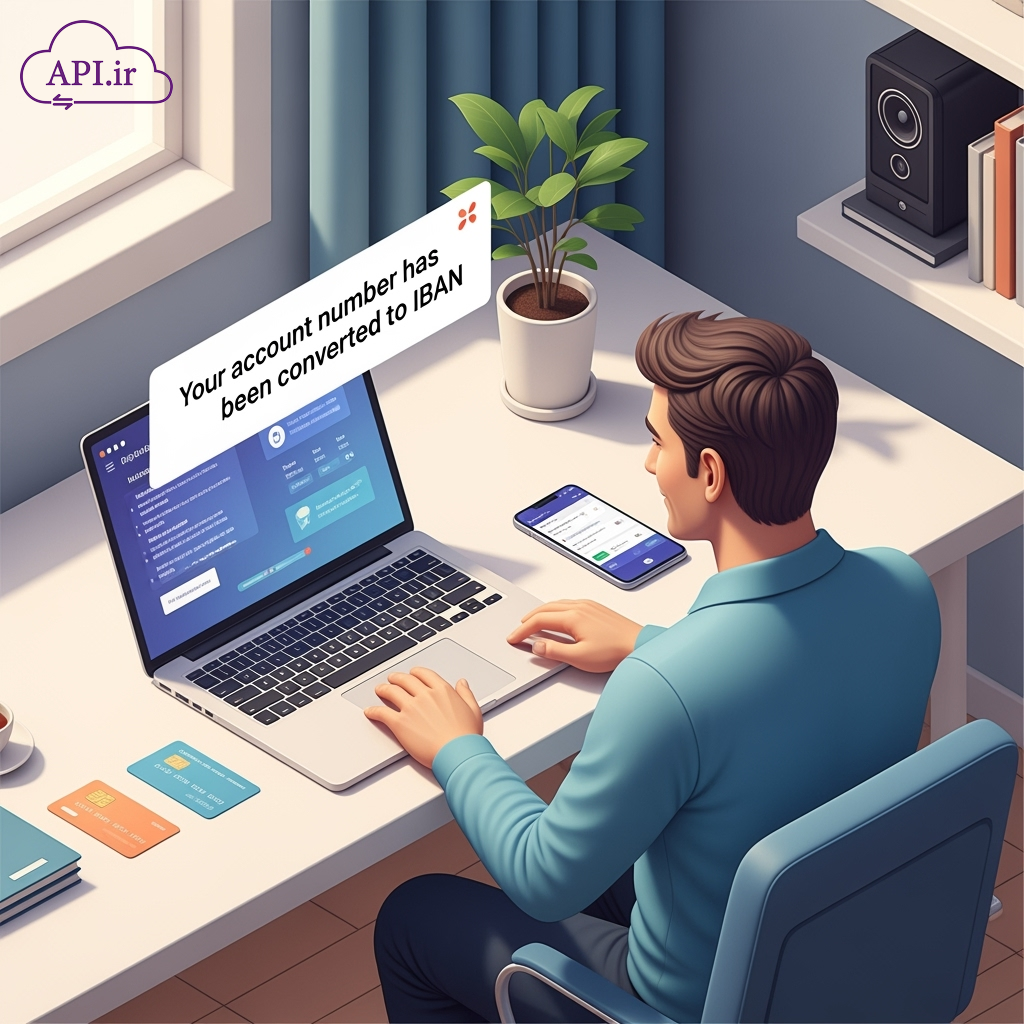 وب سرویس و API تبدیل حساب به شبا