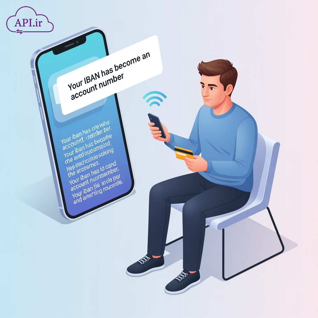 وب سرویس و API تبدیل شبا به حساب