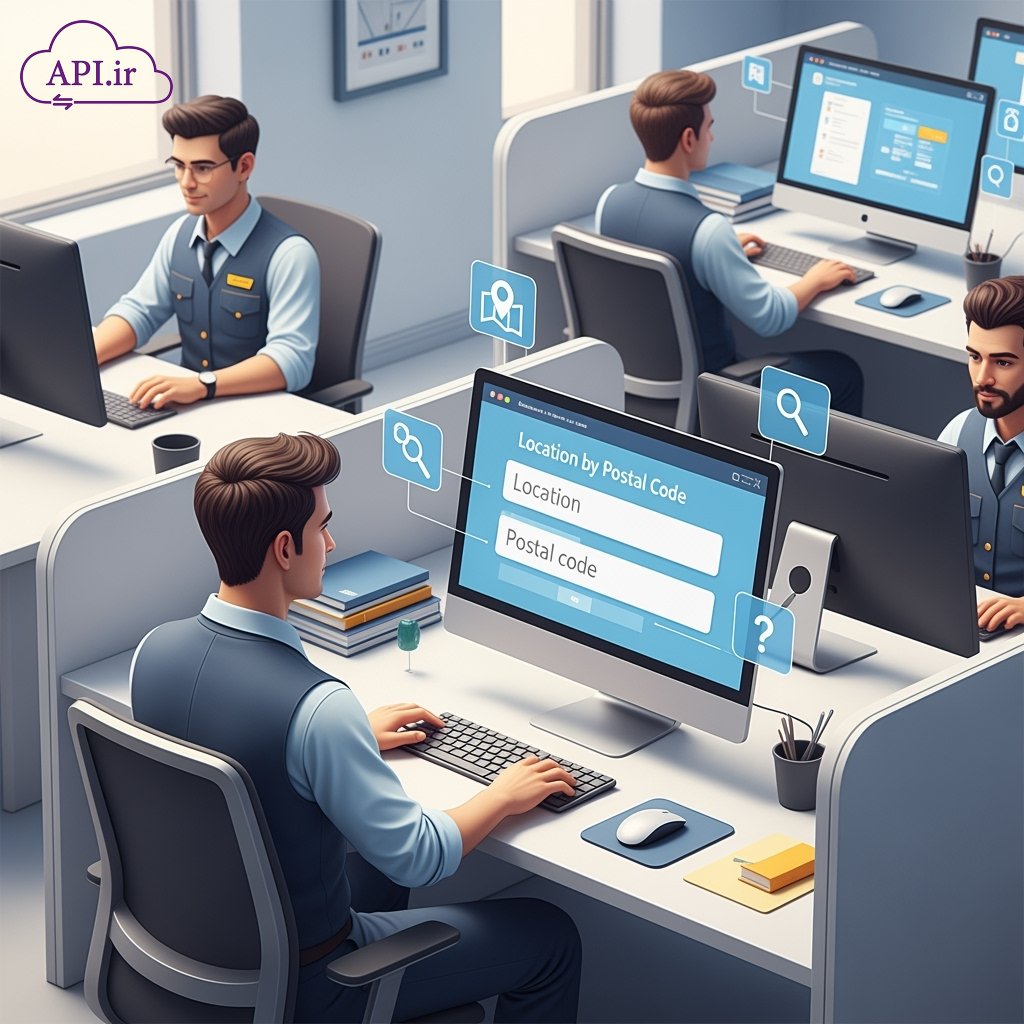 وب سرویس و API تبدیل نشانی به مختصات جغرافیایی