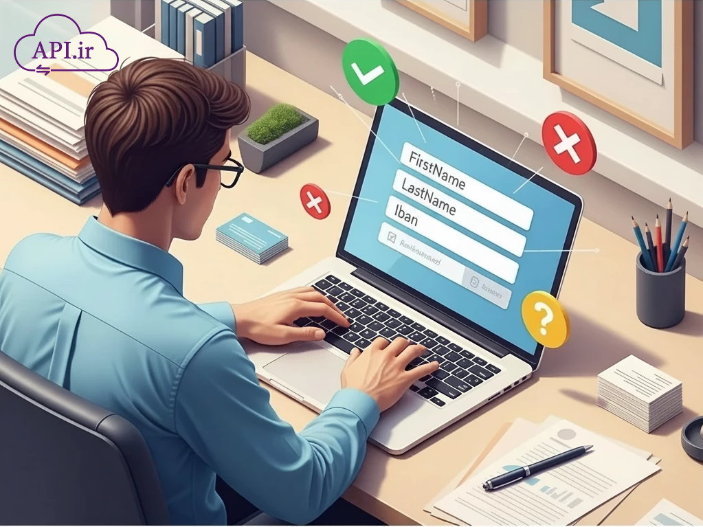 چطور شماره شبا رو با اسم چک کنم؟