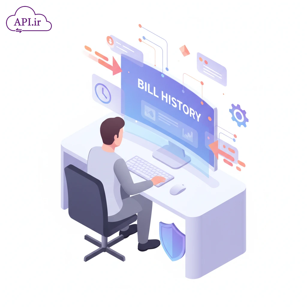 API استعلام تاریخچه قبض - API.ir