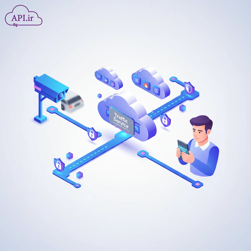 API دریافت تصویر تخلفات رانندگی - api.ir