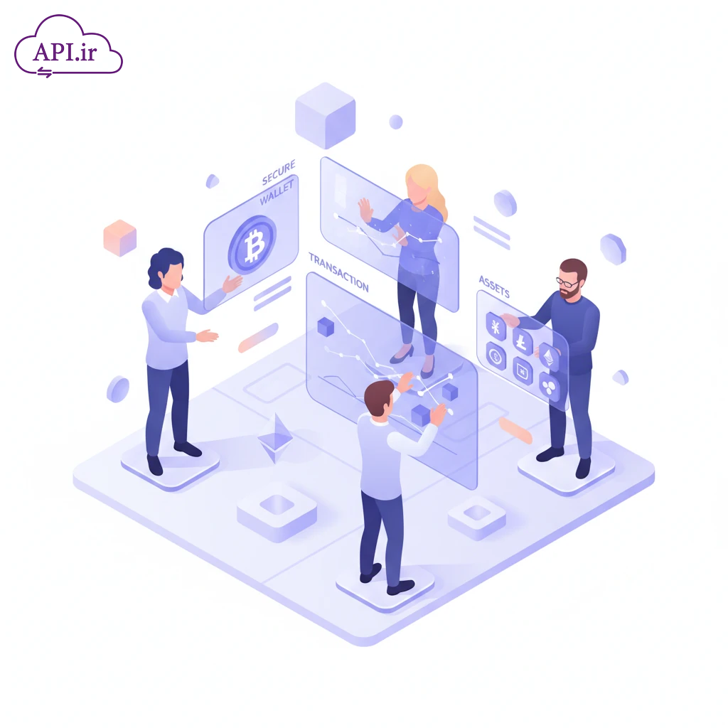 API رمز ارز - api.ir