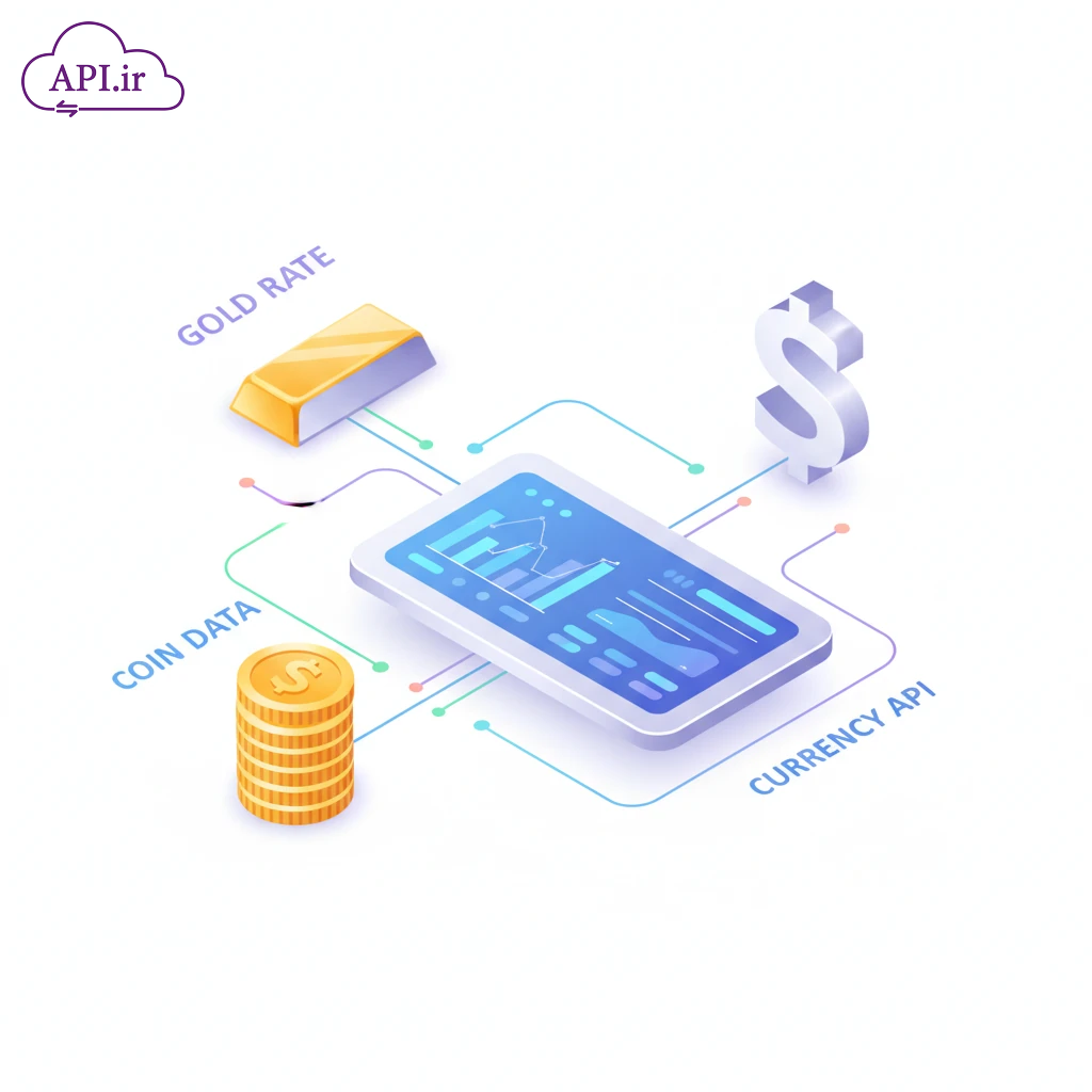 API نرخ ارز و طلا و سکه - api.ir