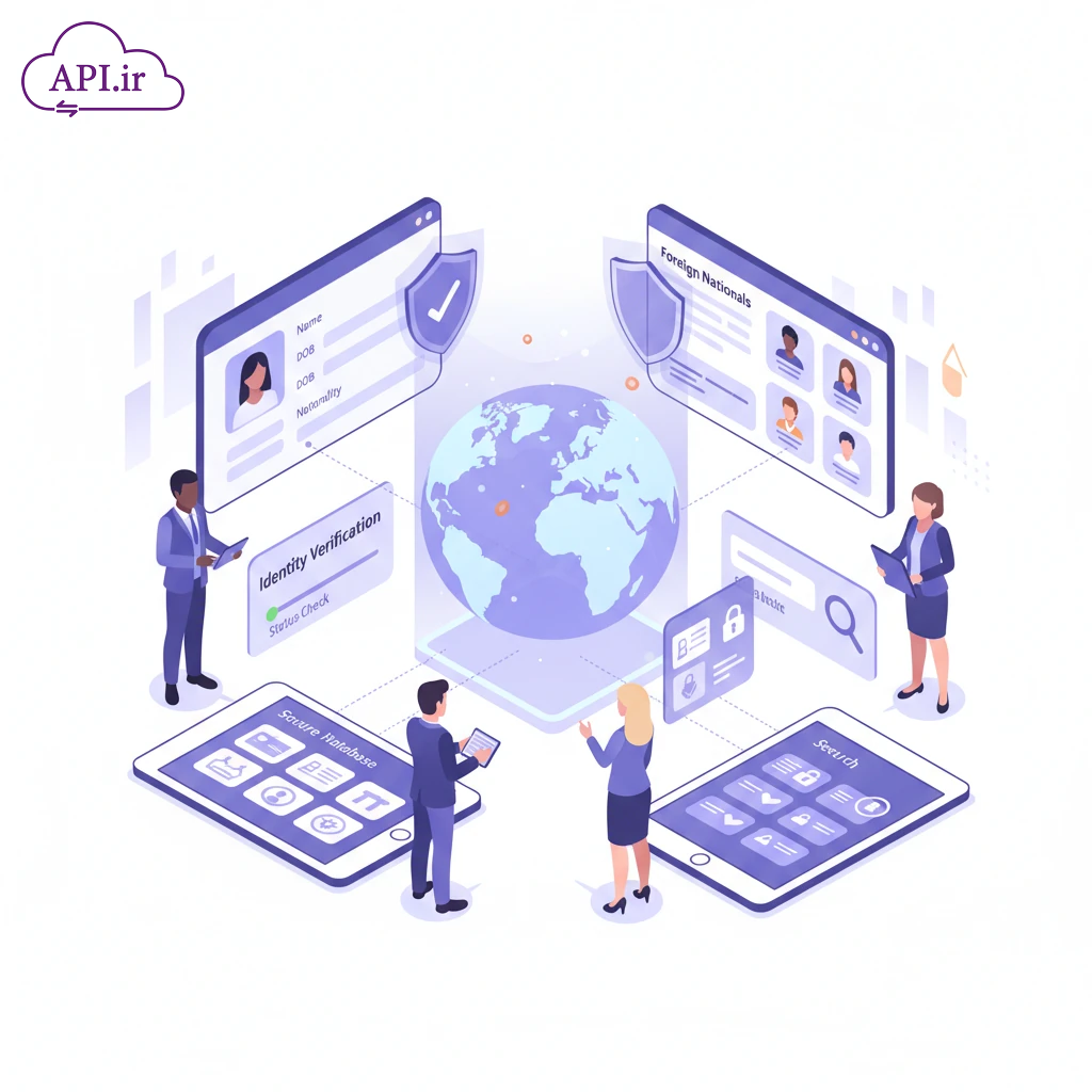 API استعلام اتباع خارجی