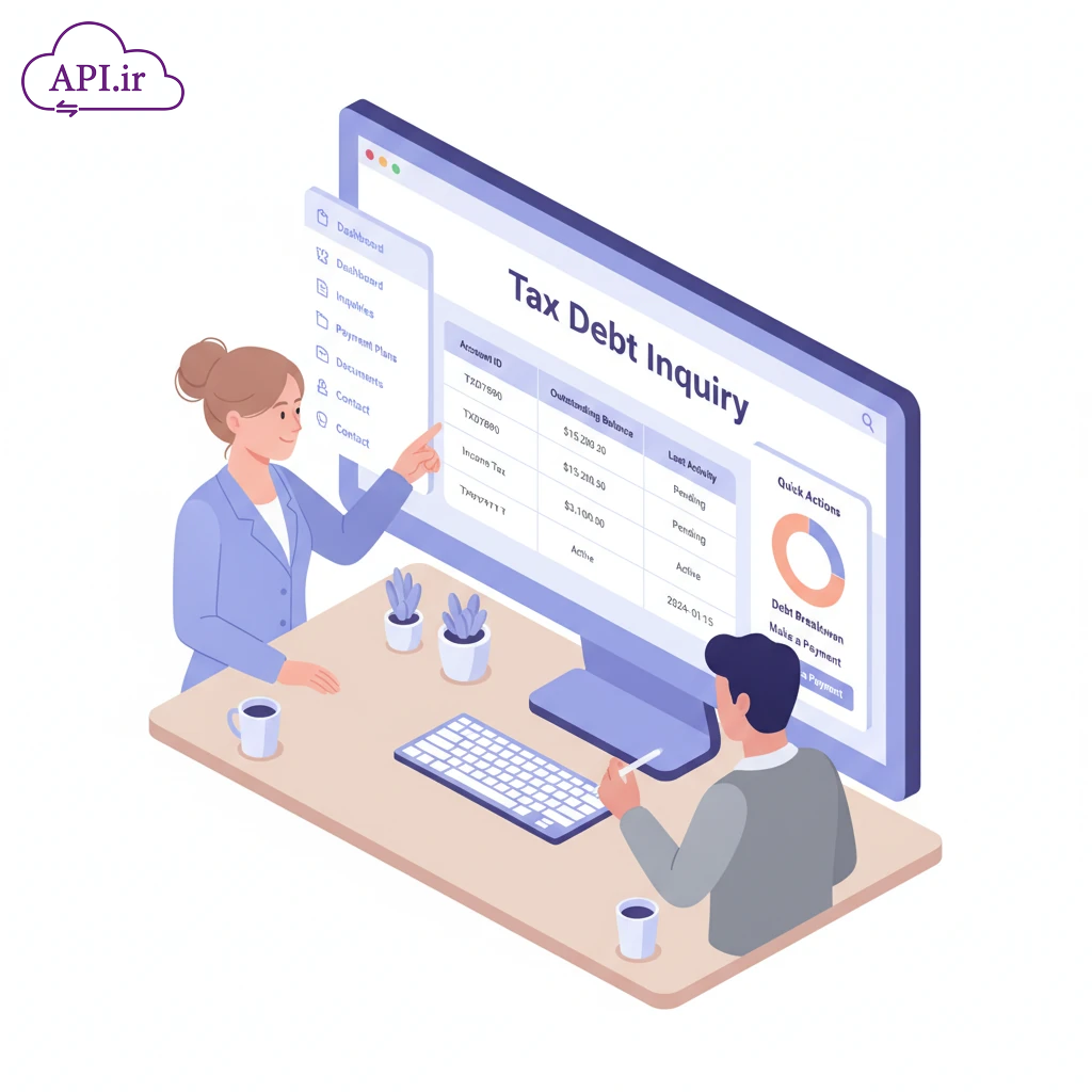 API استعلام بدهی مالیاتی