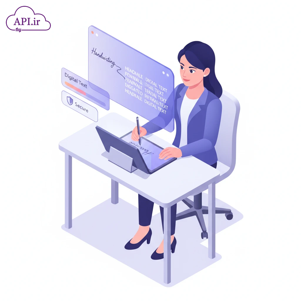 API تبدیل دستخط به متن