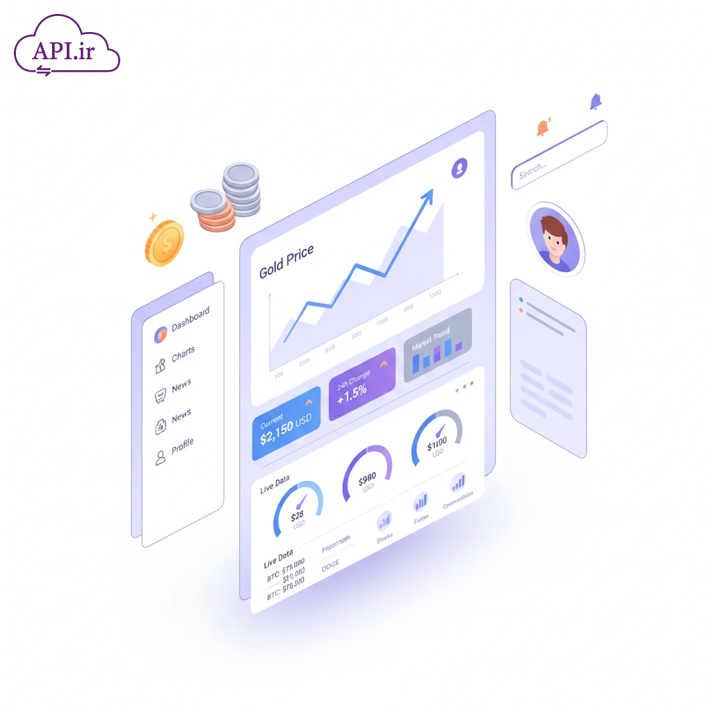 API قیمت طلا و سکه