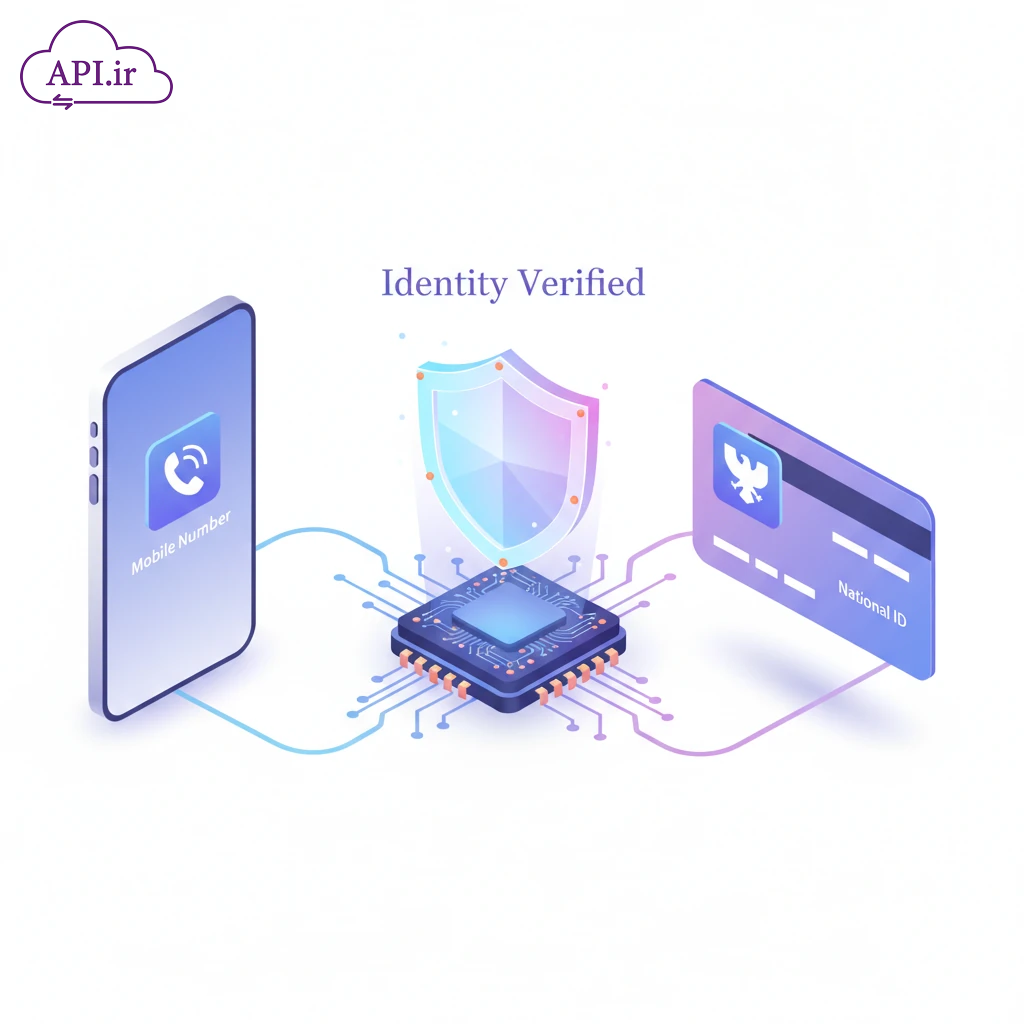API مطابقت شماره موبایل و کد ملی