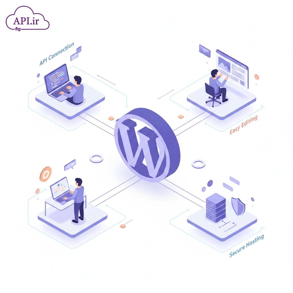 API وردپرس