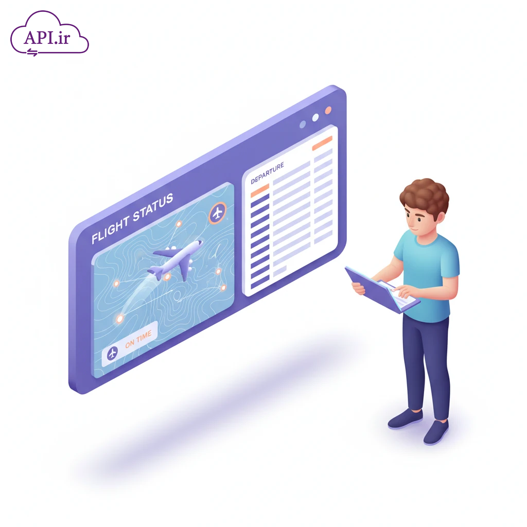API وضعیت پرواز