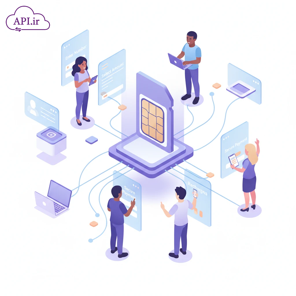 ارائه وب‌سرویس جامع شارژ (ایرانسل، همراه اول و رایتل) برای توسعه‌دهندگان