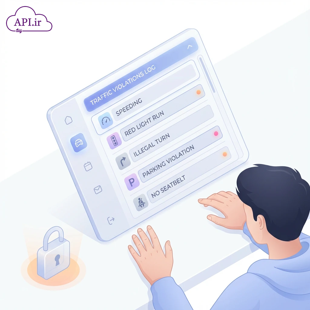 دریافت لیست کامل جرایم رانندگی
