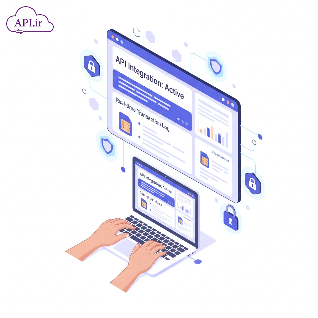 راهنمای جامع پیاده‌سازی وب‌سرویس شارژ سیم کارت