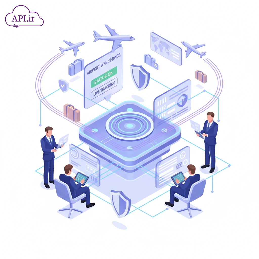 راهنمای دریافت API وضعیت پرواز و اطلاعات فرودگاهی