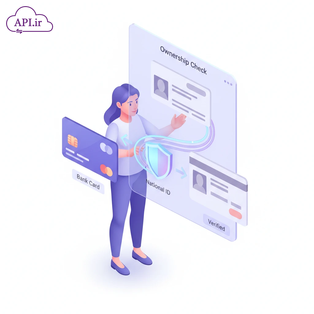 سرویس استعلام مالکیت کارت بانکی با کد ملی