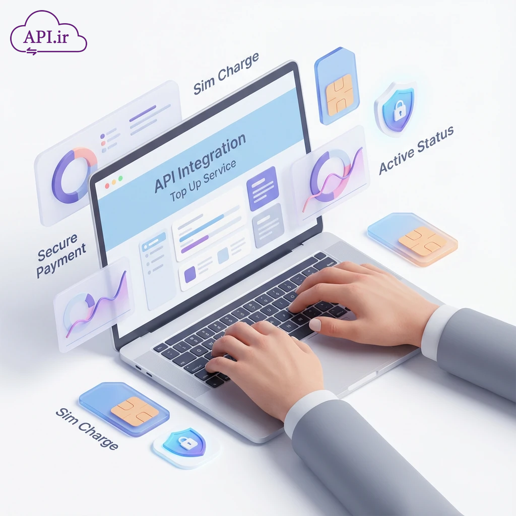 مستندات و راهنمای اتصال به وب‌سرویس فروش شارژ