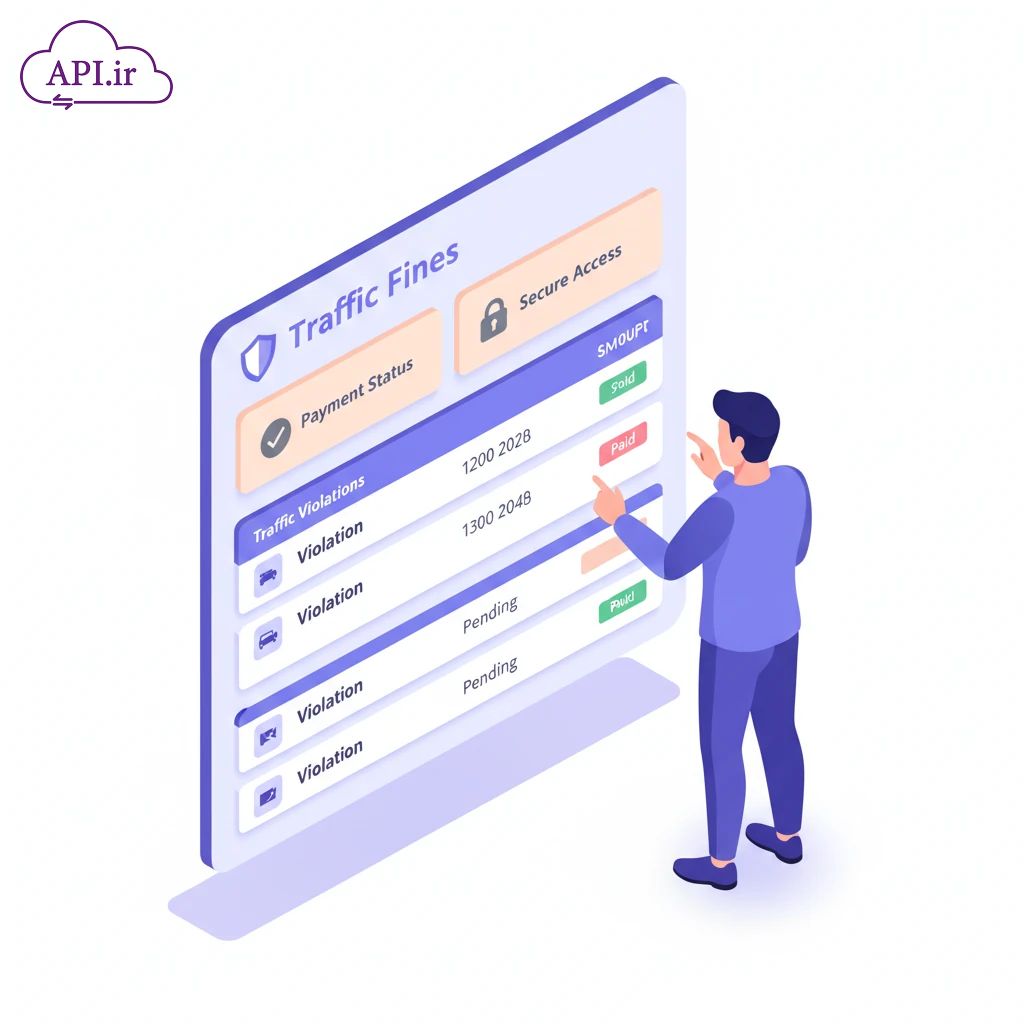 معرفی بهترین وب‌سرویس و API استعلام ریز خلافی خودرو