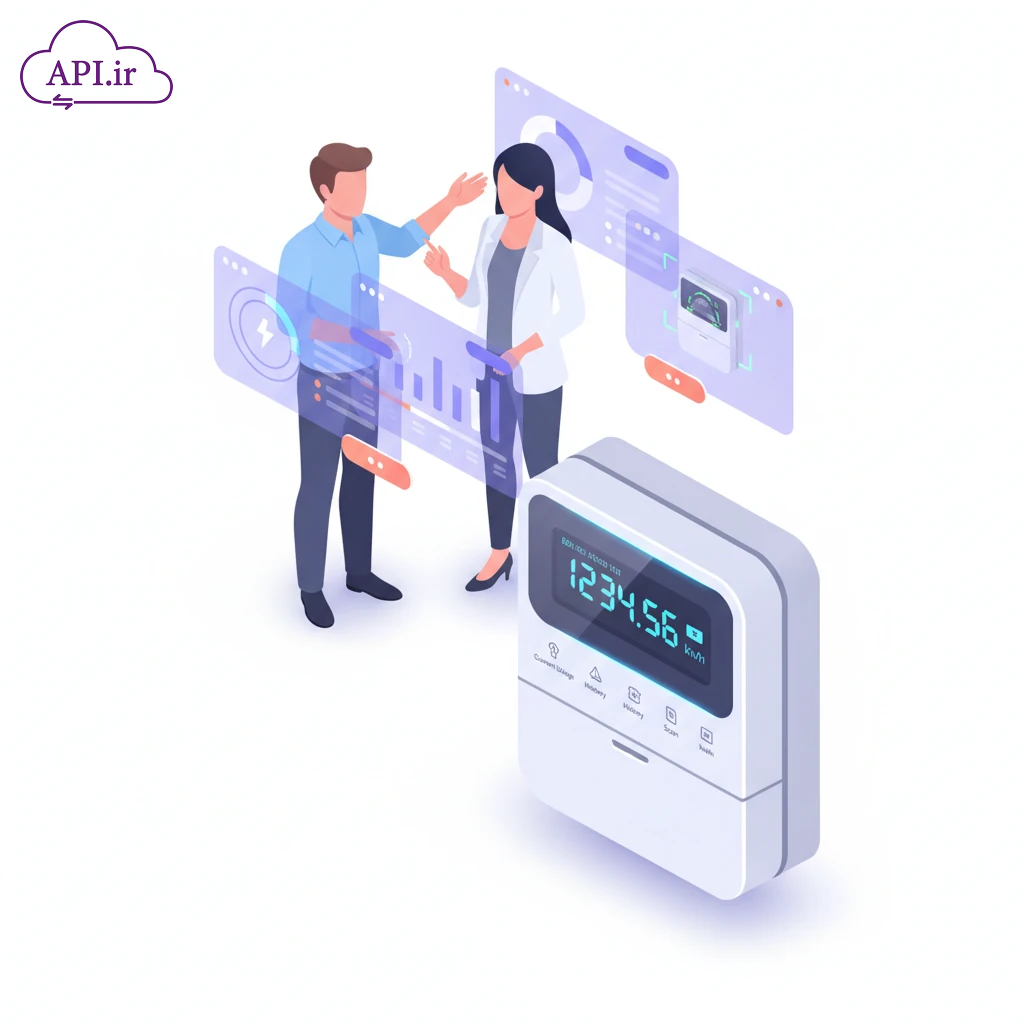 وب سرویس OCR کنتور برق دیجیتال