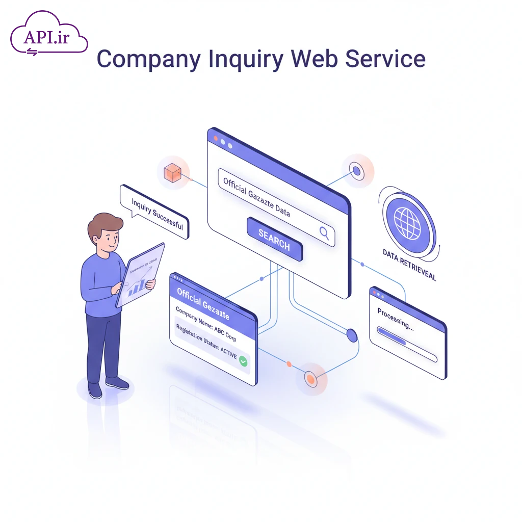 وب سرویس استعلام شرکت؛ دریافت اطلاعات ثبتی از روزنامه رسمی