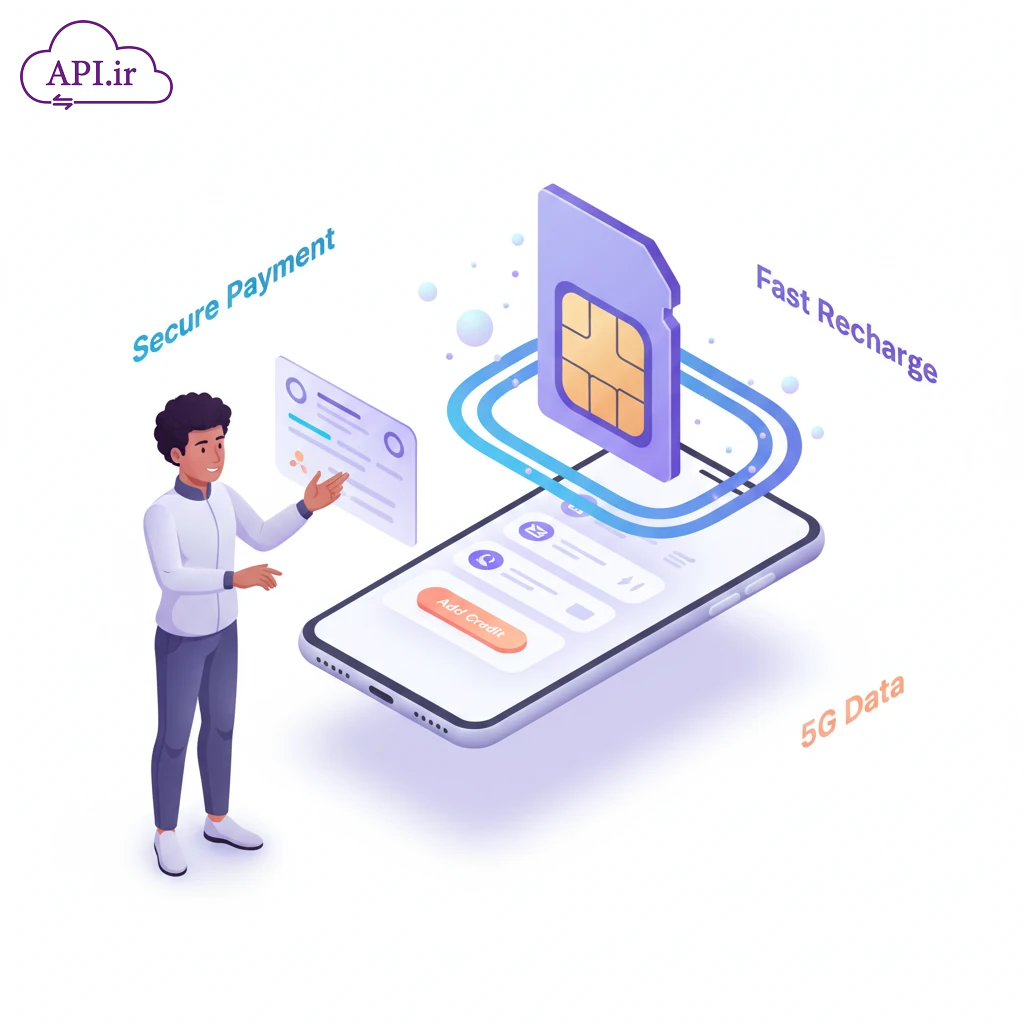 وب سرویس شارژ سیم کارت