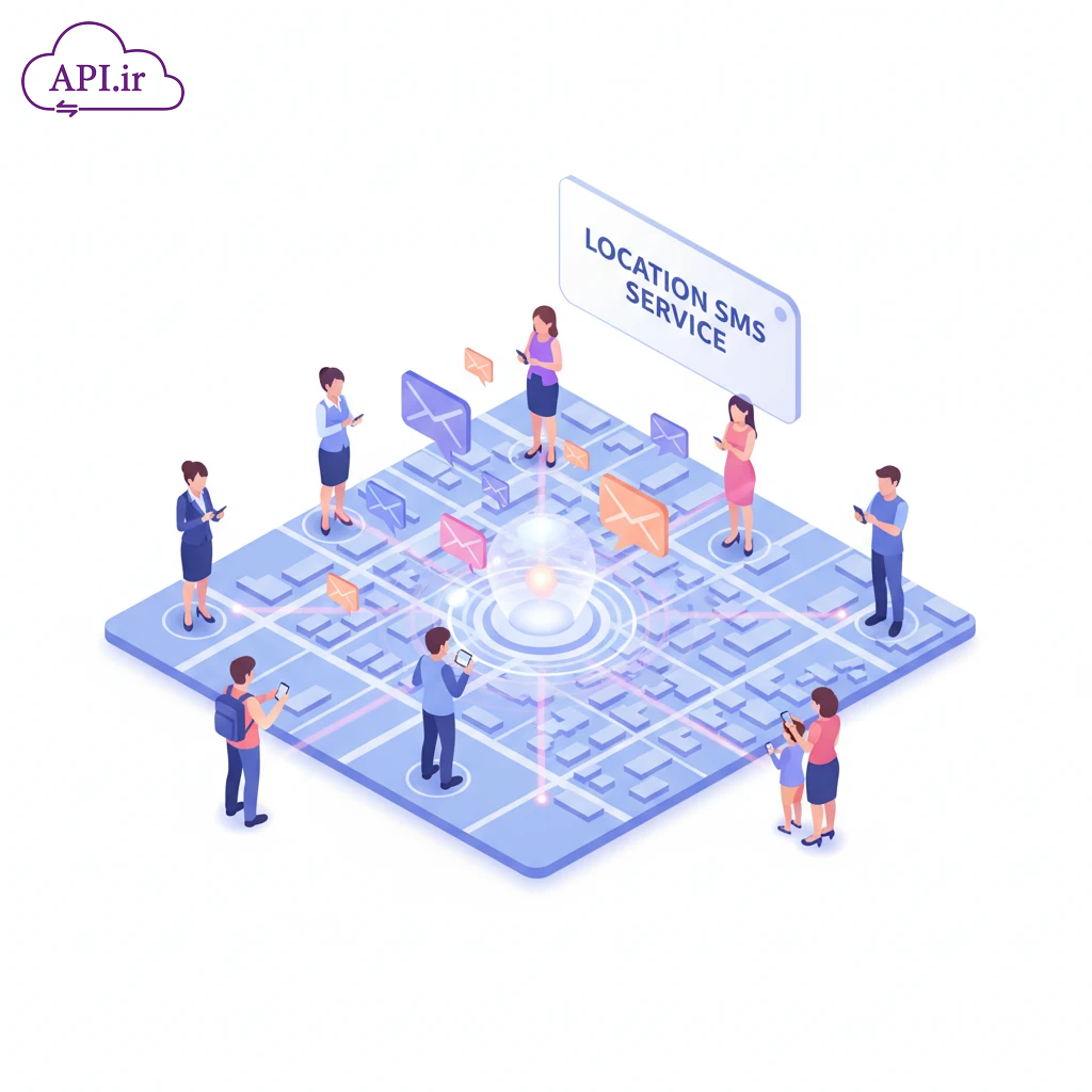 وب سرویس و API ارسال انبوه به لوکیشن