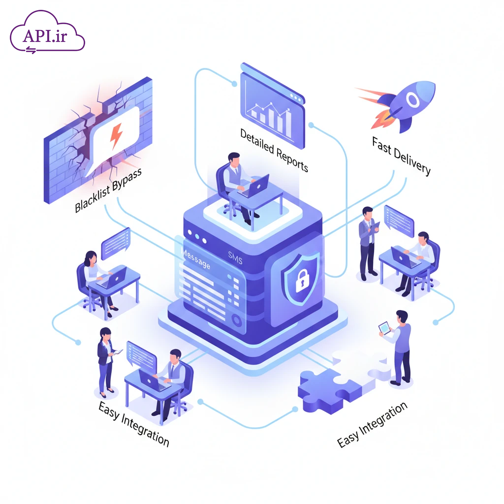 وب سرویس و API ارسال بلک لیست