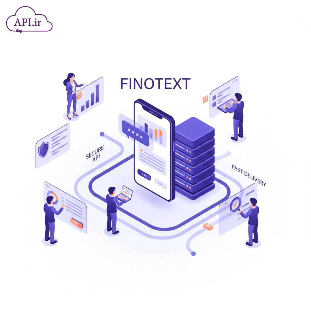 وب سرویس و API ارسال پیامک فینوتکست