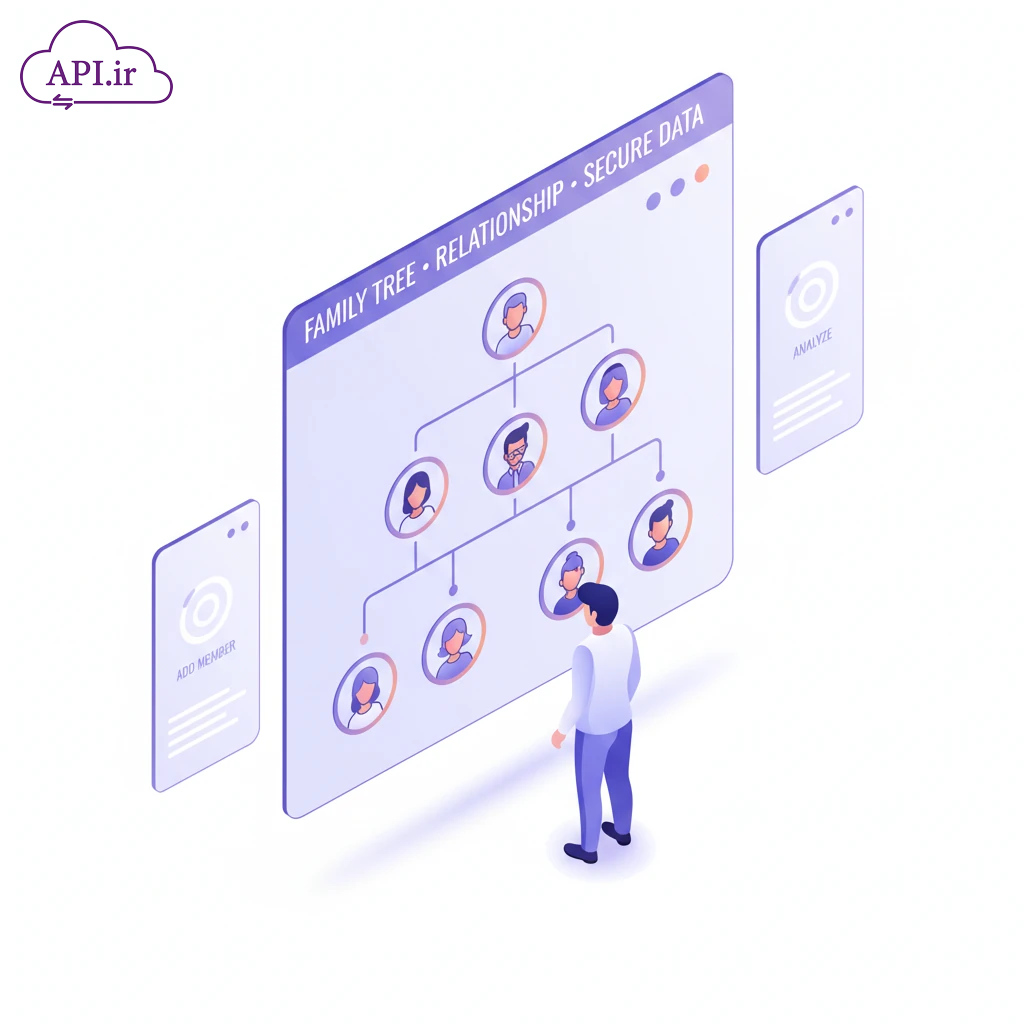 وب سرویس و API استعلام ارتباطات سببی و نسبی