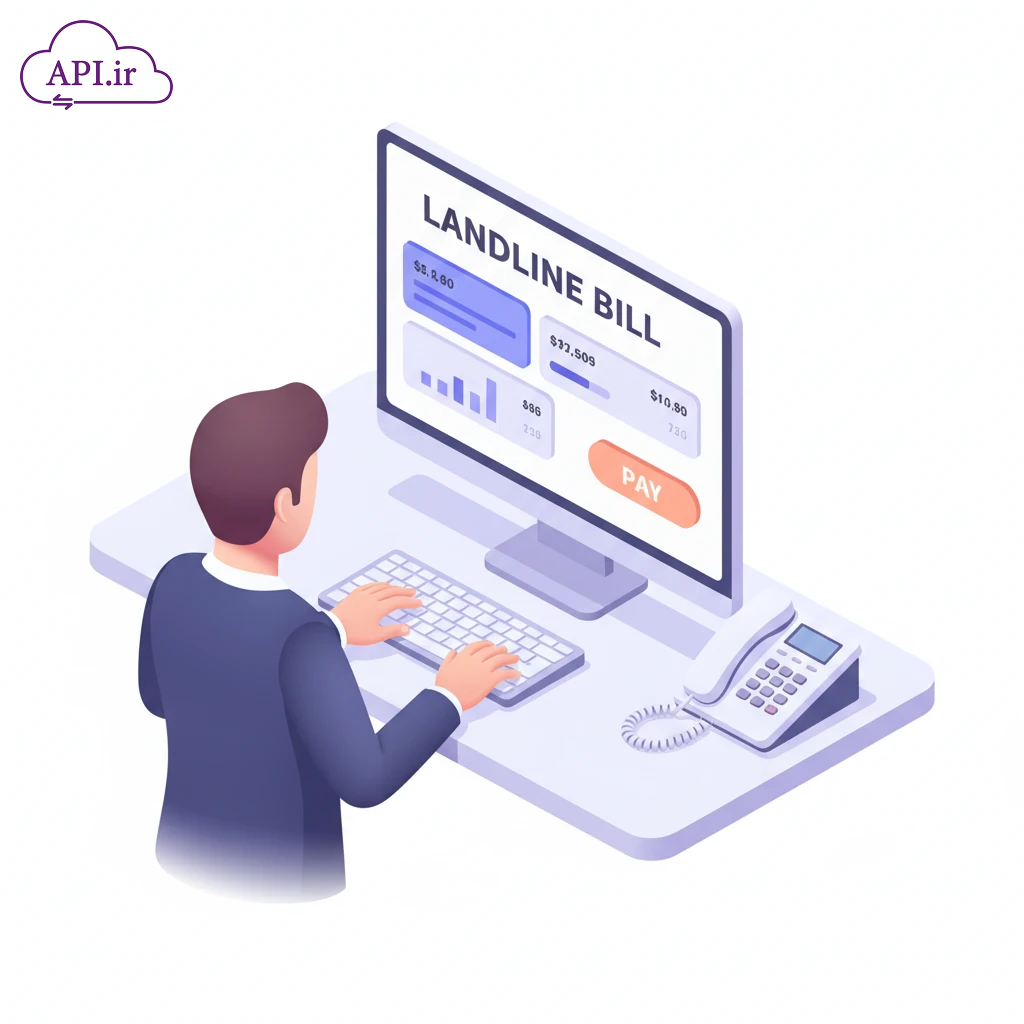 وب سرویس و API استعلام قبض تلفن ثابت