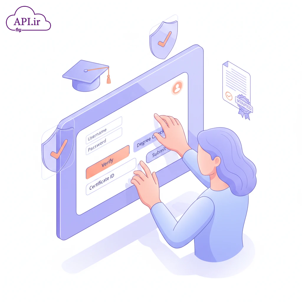 وب سرویس و API استعلام مدارک تحصیلی