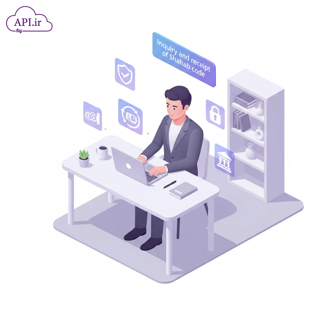 وب سرویس و API استعلام و دریافت کد شهاب