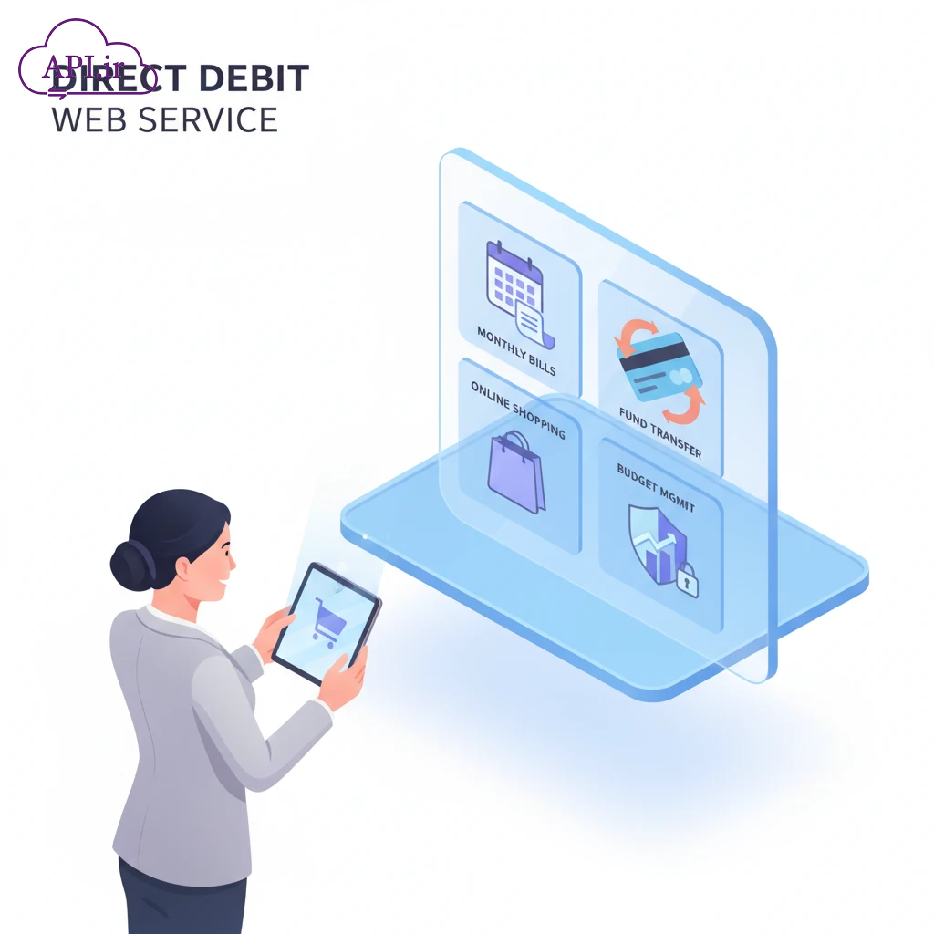 وب سرویس و API برداشت مستقیم از حساب