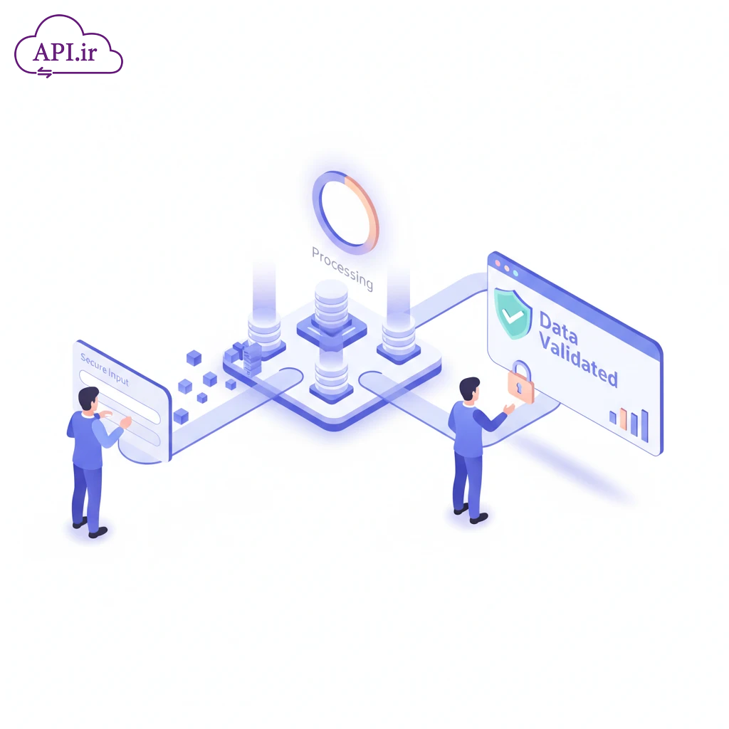 وب سرویس و API تایید اطلاعات ارسالی