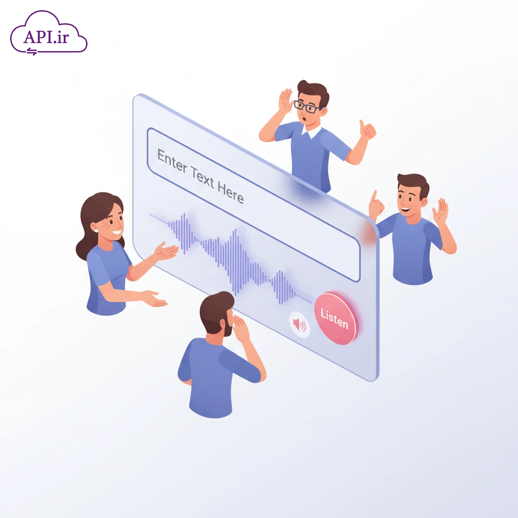 وب سرویس و API تبدیل متن به گفتار