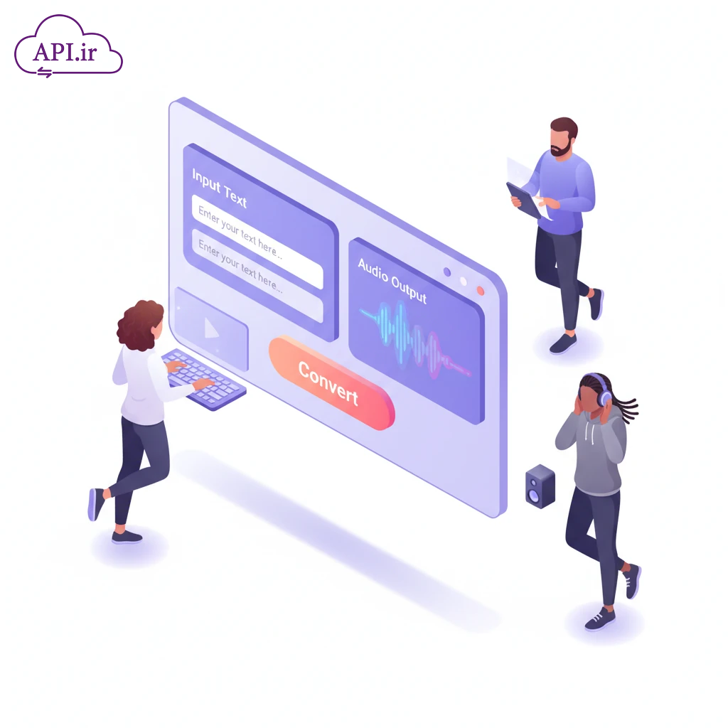 وب سرویس و API تبدیل متن به گفتار