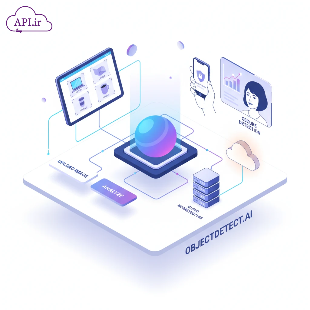 وب سرویس و API تشخیص اشیاء
