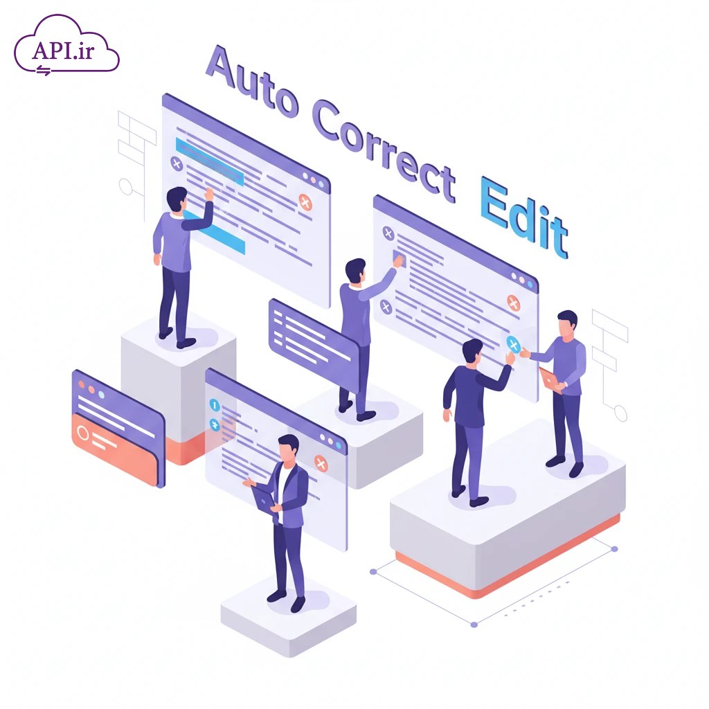 وب سرویس و API تصحیح غلط املایی