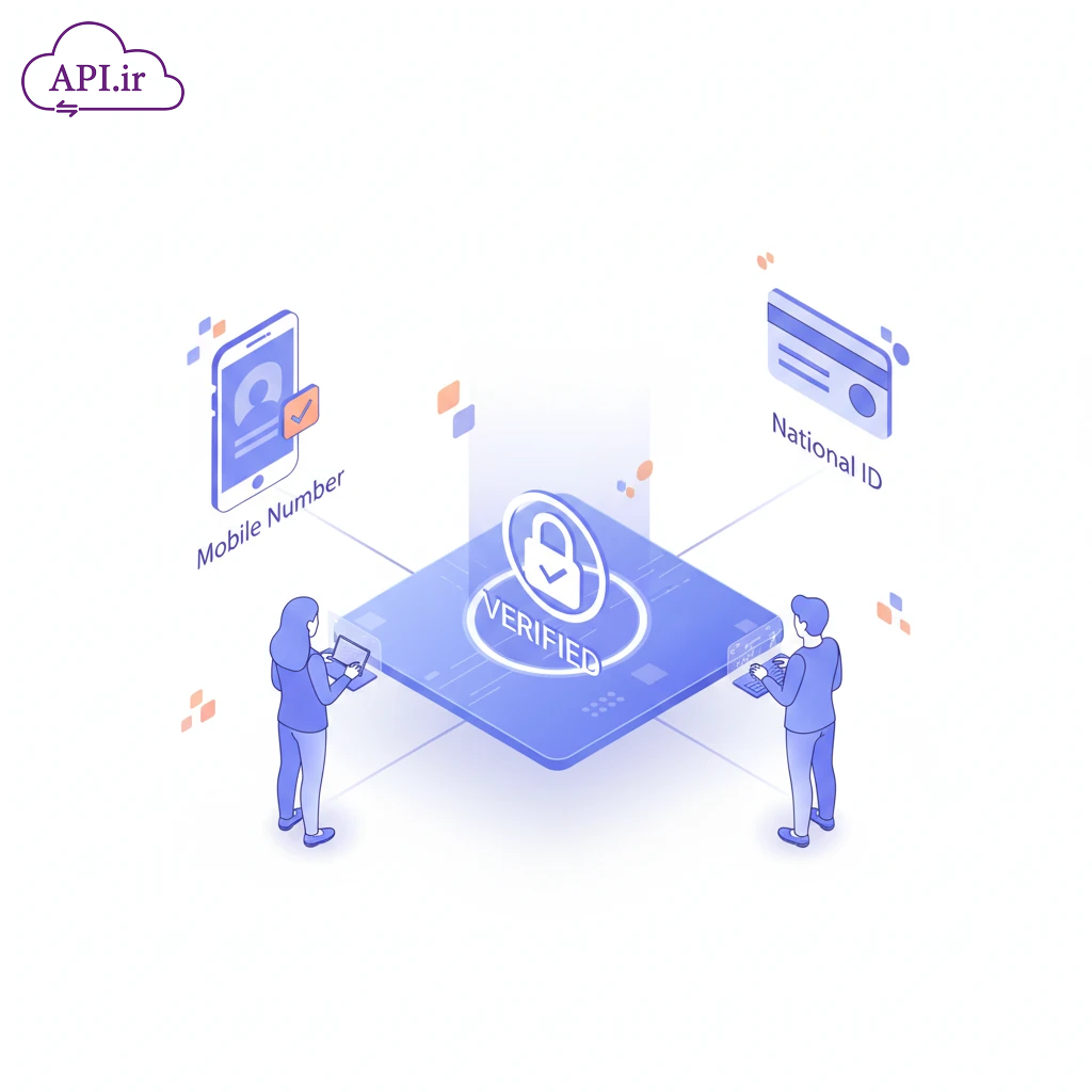 وب سرویس و API تطبیق شماره موبایل با کد ملی