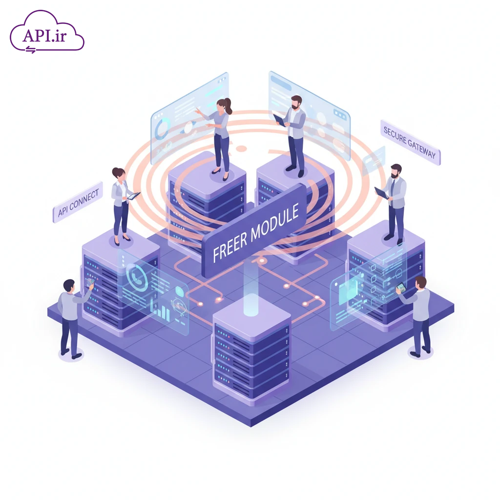 وب سرویس و API سازگار با ماژول Freer