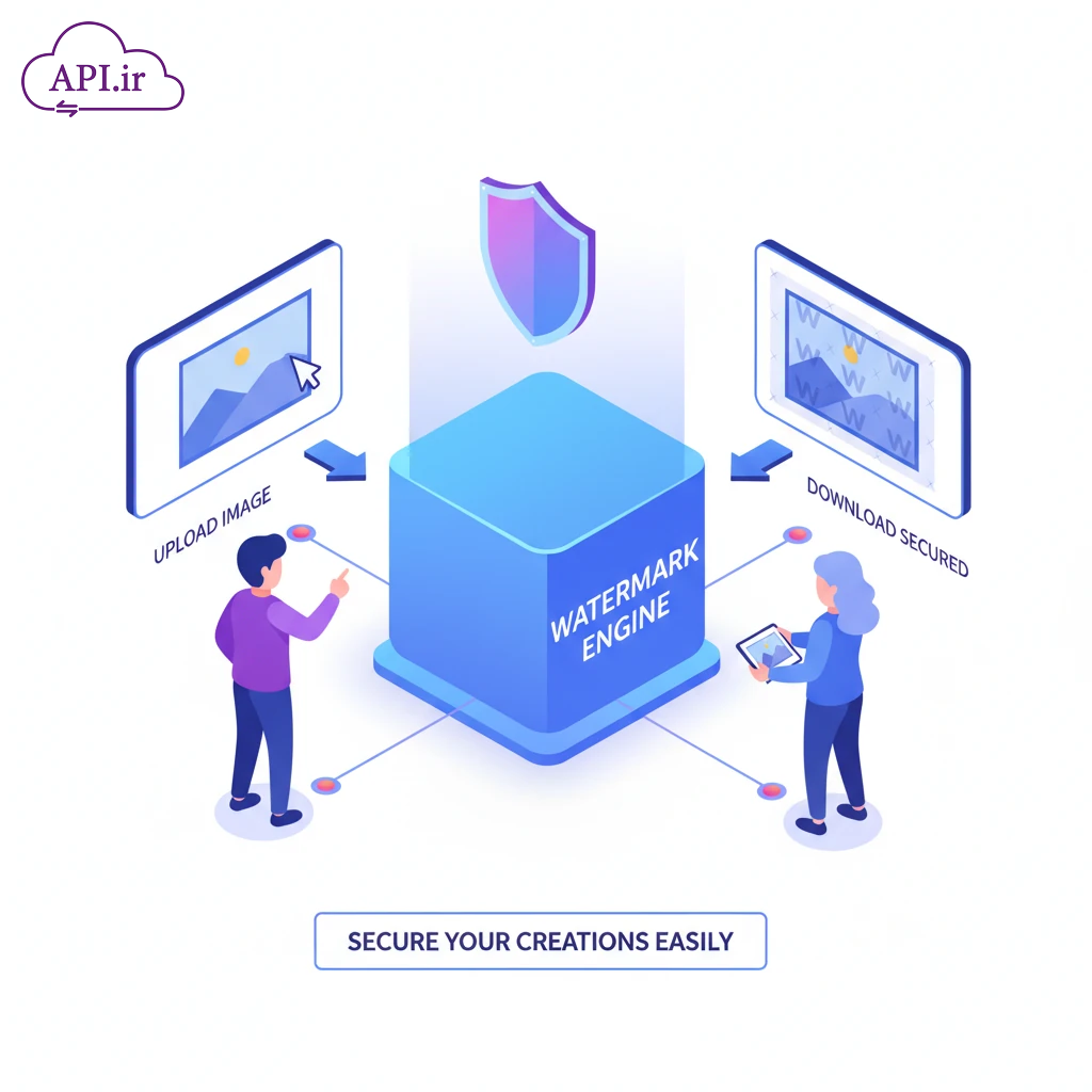 وب سرویس و API واترمارکینگ