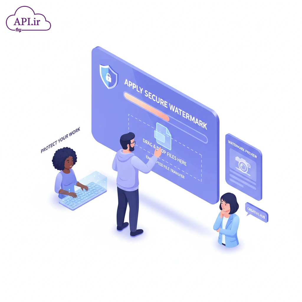 وب سرویس و API واترمارکینگ