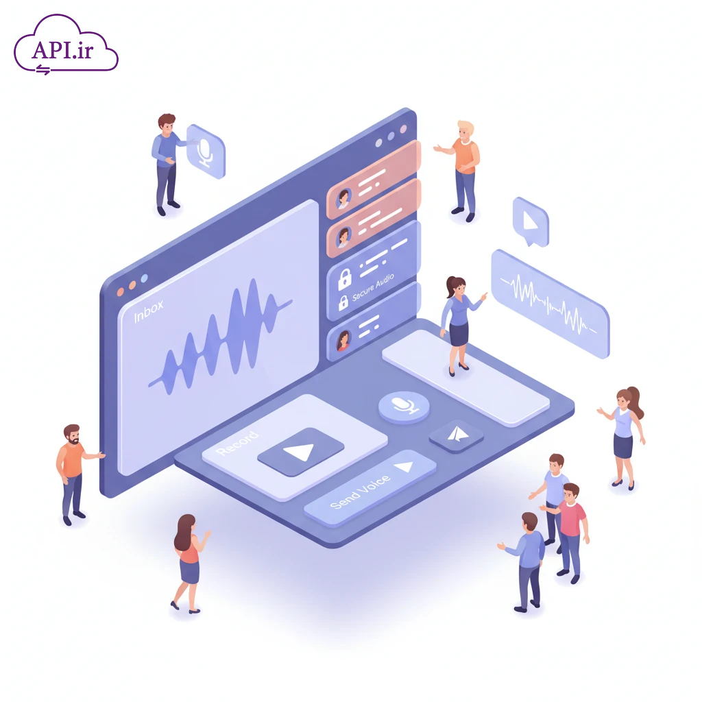 وب سرویس و API پیام صوتی