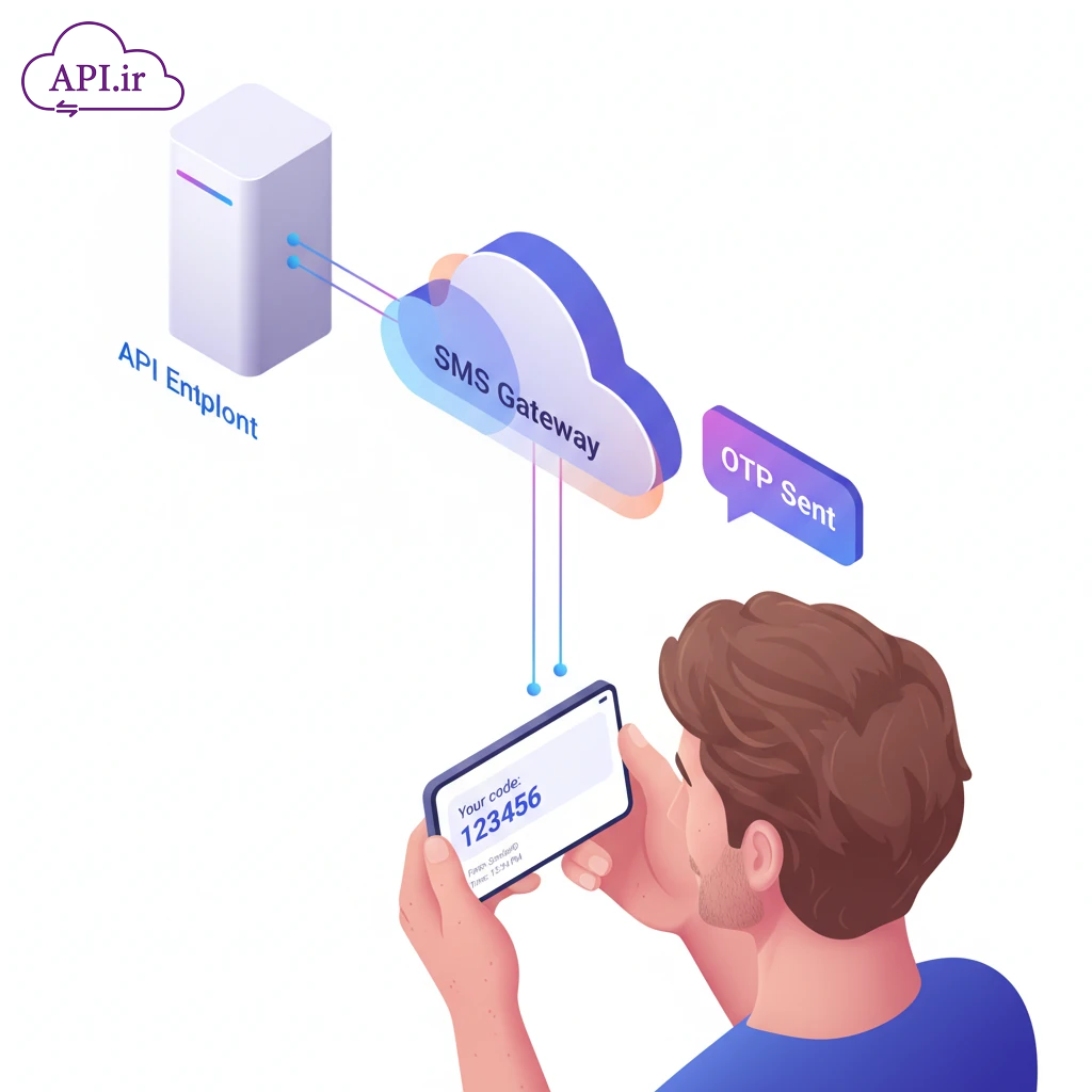 وب سرویس و API پیامک OTP