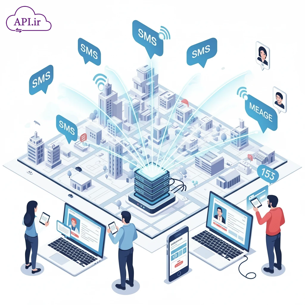 وب سرویس و API پیامک انبوه شهری