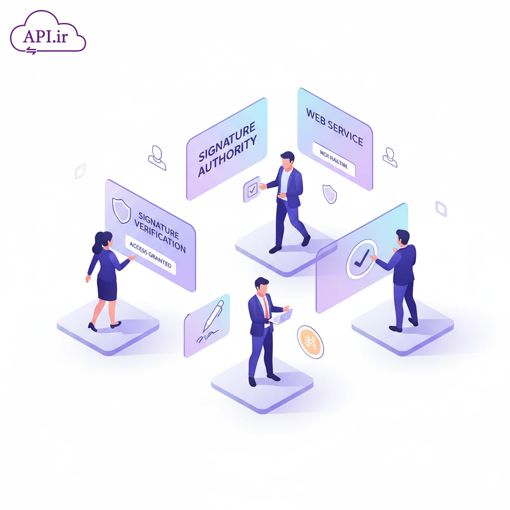 وب‌سرویس بررسی حق امضای اشخاص در شرکت‌ها