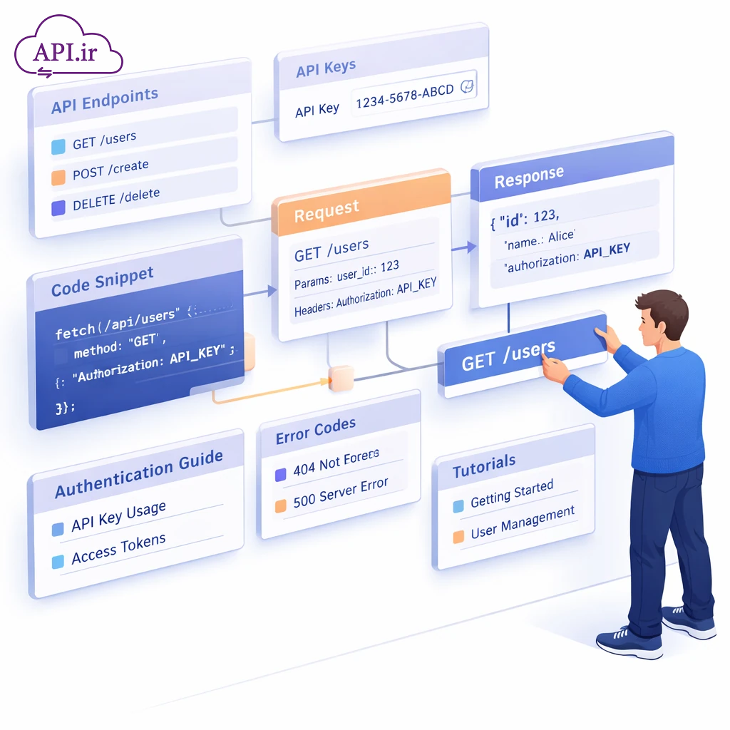 راهنمای جامع مستندسازی API: اصول، روشها و ابزارها - api.ir